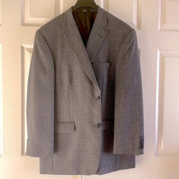 NWOT Men’s Haggar Essential Sport Coat, Long XL - Picture 2 of 11